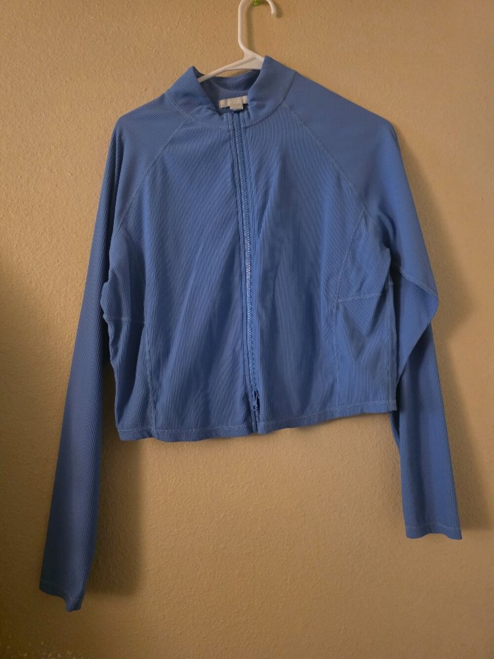 Forever 21 Size 2X Blue Long Sleeve Top